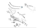 Original Mercedes W220 S Class Wiper Karet Penghapus Kaca Mobil 09/99 - Image 3