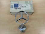 Original Mercedes W167 W204 W212 W213 W221 W222 W223 W232 W296 Logo Standing Emblem Bintang Kap Mesin - Image 3