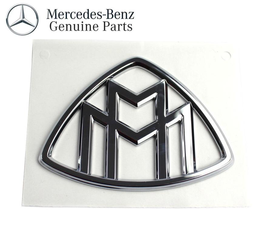 A2228171200_A Original Mercedes Maybach W222 S W463 G Class Logo Emblem Pilar C - Image 1