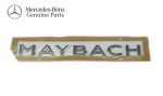 Mercedes Maybach W222 W223 S Class Logo Emblem Bagasi Belakang