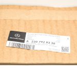 Original Mercedes R230 SL Trim Cover Pilar C Gloss Black Kaca Belakang KIRI A2307920330 - Image 6