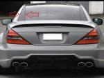 Original Mercedes R230 SL Trim Cover Pilar C Gloss Black Kaca Belakang KIRI A2307920330 - Image 7