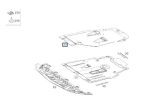 Mercedes W176 A W246 B Class Cover Penutup Kolong Bawah Mesin Mobil - Image 3