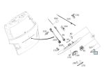 2x Mercedes W246 B Class Lampu LED Plat Bagasi Belakang A2468201566 - Image 5