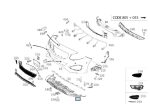 Original Mercedes W246 B Class Cover Penutup Kolong Bawah Mesin Bemper Depan - Gambar 4