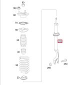 Original Mercedes X253 GLC Class Shock Breaker Depan KIRI A2533200330 - Image 4