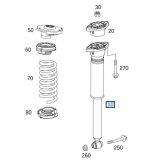 Original Mercedes X253 GLC Comfort Shock Breaker Belakang A2533201330 - Image 4