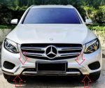 Original Mercedes X253 GLC Front Moulding Chrome Bawah Bemper Depan - Image 3