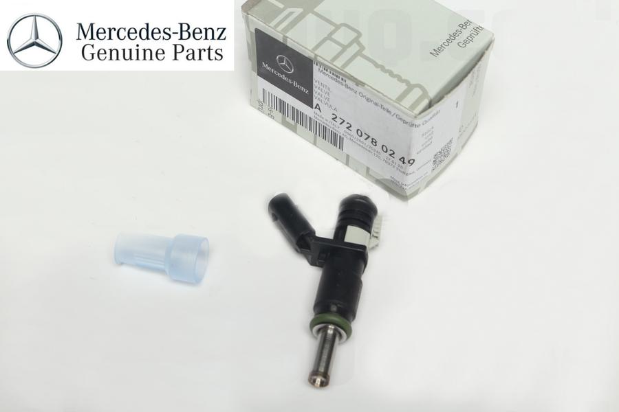 A2720780249_A Original Mercedes Fuel Injector Valve Mesin M272 M273 - Gambar 1