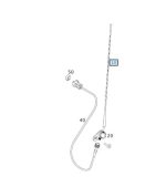 Original Smart Fortwo W450 W451 Antenna Mast Tiang Antena - Gambar 4