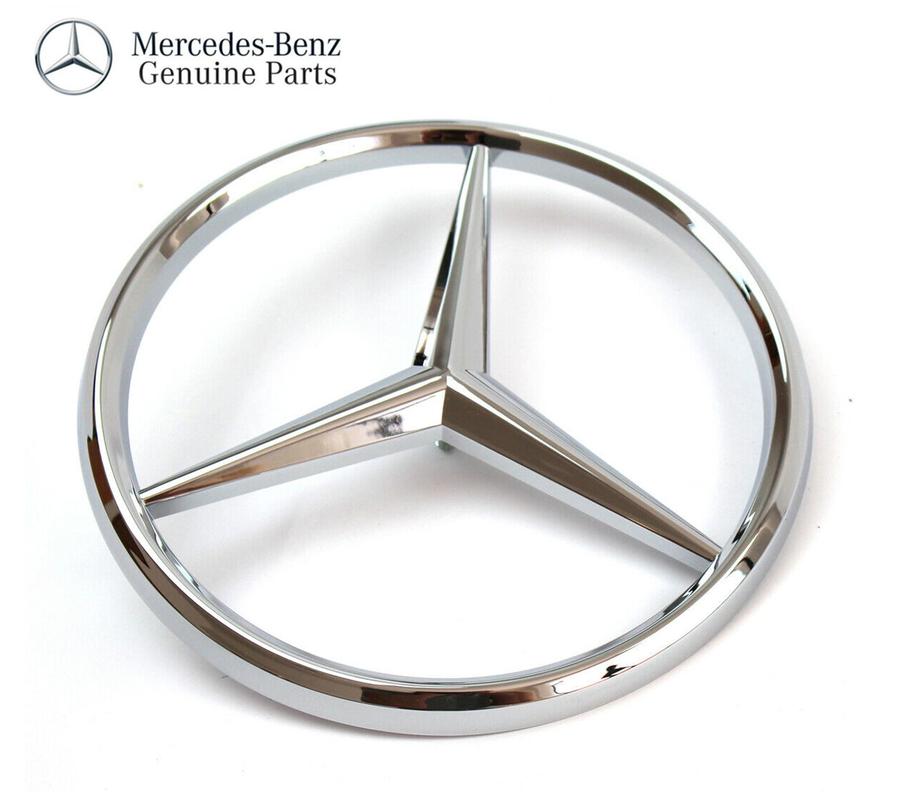 A4608880009_A Mercedes W460 W461 G Front Emblem Logo Bintang Gril Grill Grille Depan - Image 1