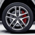 Original Mercedes W463 G Class AMG VELG 21" 5 Twin Spoke Grey - Gambar 3