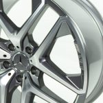 Original Mercedes W463 G Class AMG VELG 21" 5 Twin Spoke Grey - Gambar 5