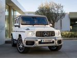 Original Mercedes W463 W464 G63 G Class AMG Line Front Bumper Bull Bar Guard Silver Matte - Image 4