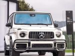Original Mercedes W463 W464 G63 G Class AMG Line Front Bumper Bull Bar Guard Black - Image 7