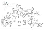Original Mercedes W461 W463 Front Fender Side Gril Samping KANAN - Image 4