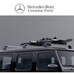 Original Mercedes W463 W465  G Class Roof Rail Rack System Base Carrier Cross Bar