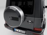 Original Mercedes W465 G Class Handle Recess Brushed Trim Cover Pelindung Body Handle Pintu Luar Aluminium Set 5 Pcs - Image 4