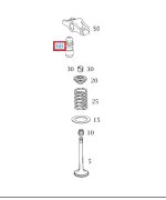 Original Mercedes Hdyraulic Adjusting Element Tappet A6420500080 - Image 3
