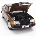 1:18 Mercedes Benz W124 500E Rosewood Metallic Dealer Edition By Norev B66040697 - Image 7