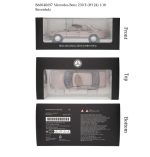 1:18 Mercedes Benz W124 500E Rosewood Metallic Dealer Edition By Norev B66040697 - Image 10