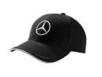 Original Mercedes Benz Logo Topi Baseball Cap Black Hitam B66953150 - Image 3