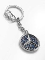 Mercedes Benz Saint Tropez Swarovski Key Ring Keyring Gantungan Kunci