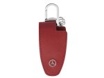 Original Mercedes Leather Key Case Fob Gen 5 Sarung Kunci Mobil Red - Image 3