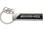 Original Mercedes Benz AMG Key Ring Keyring Silver Black Gantungan Kunci B66959361 - Image 4