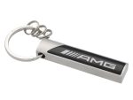 Original Mercedes Benz AMG Key Ring Keyring Silver Black Gantungan Kunci B66959361 - Image 5