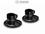 Original Mercedes AMG Espresso Cup Set Mug Cangkir Kopi Set 2 Pcs GERMANY B66959716