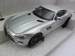 1:18 Original Mercedes AMG GT S C190 Iridium SIlver Miniatur Diecast