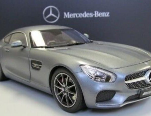 1:18 Original Mercedes AMG GT S C190 Selenite Grey Miniatur Diecast