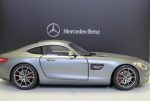 1:18 Original Mercedes AMG GT C Roadster 2017 Selenite Grey - Gambar 3