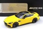 1:18 Mercedes AMG GT 43 GT43 Sun Yellow GTC192 Diecast Miniatur Mobil Dealer Edition by NZG - Image 3