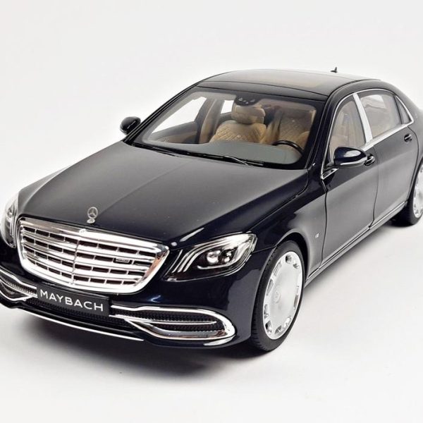 1:18 Original Norev Mercedes Maybach S650 V222 Black Miniatur Diecast
