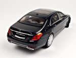 1:18 Original Norev Mercedes Maybach S650 V222 Black Miniatur Diecast - Gambar 4