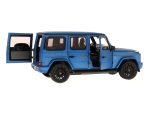 1:18 Mercedes Benz N465 G Class Gelandewagen G580 EQ AMG Line Blue Miniatur Diecast - Image 4