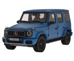 1:18 Mercedes Benz N465 G Class Gelandewagen G580 EQ AMG Line Blue Miniatur Diecast - Image 6