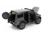 1:18 Original Mercedes W463 G63 AMG 4x42 Miniatur Diecast Classic Grey Dealer Edition - Image 9