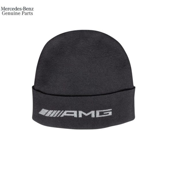 Original Mercedes Benz AMG Beanie Knitted Hat Topi Kupluk