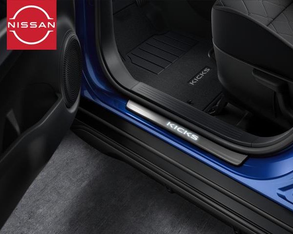 Original Nissan Kicks Door Sills Plate Illuminated Pencahayaan Pintu