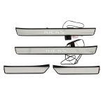 Original Nissan Kicks Door Sills Plate Illuminated Pencahayaan Pintu - Gambar 4