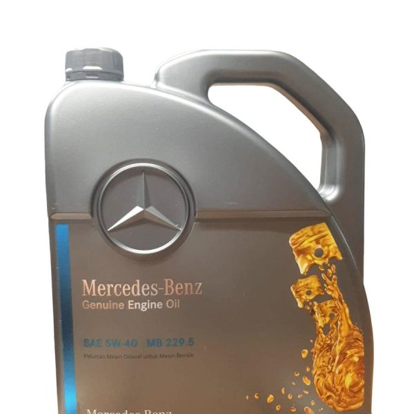 Oli Mesin Mercedes Benz SAE 5W-40 Dijamin Original Engine Oil 5 Liter