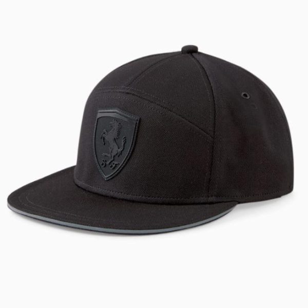 Scuderia Ferrari Topi SPTWR Style Low Curve Cap - Black