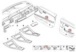 BMW E53 X5 E92 Plug in Retainer untuk Clip Panel Trim Interior - Gambar 5