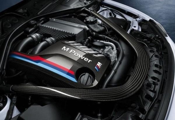 BMW F87 M2 Competition Performance Carbon Engine Cover Tutup Mesin