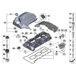 Original BMW F25 X3 35i Seal Gasket Packing Silinder N55 11127587804 - Image 3