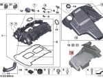 Original BMW F30 F10 F25 X3 F26 X4 N20 Accoustic Foam Busa Peredam Suara Mesin N20 11127636790 - Image 5