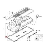 Original BMW Gasket Seal Packing E38 E39 E46 E53 Mesin M52 M54 - Gambar 4